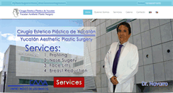 Desktop Screenshot of myplasticsurgeoninmexico.com